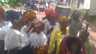 Fish association on a condolences visit @ Auntie Beatrice Uzoaku Mbachu burial ceremony 