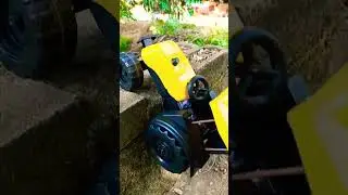 Mini tractor #kartik chala raha #😁🚜🍎🍎 and 2024new