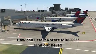 How can I start the MD80?