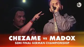 CHEZAME vs MADOX | SEMI FINAL | German Beatbox Championship 2018