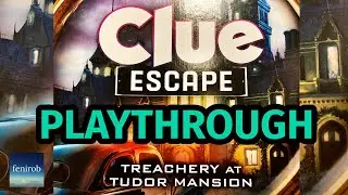CLUE: Escape - Treachery at Tudor Mansion | Playthrough