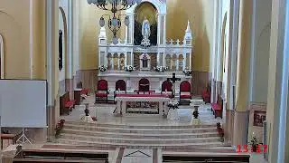 LIVE-Biserica Romano-Catolică `Nașterea Sfintei Fecioare Maria` din Halaucești