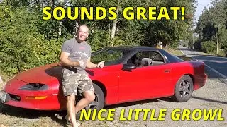 Walker Sound FX muffler install and sound clips on V6 3800 4th Gen F-body // How does it sound?
