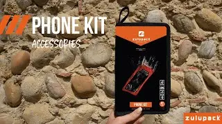 Phone Kit Zulupack, accessoires &eacute;tanches de t&eacute;l&eacute;phone pour le VTT, fitness, running