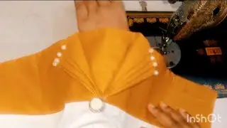 Sleeves design cutting and stitching easy trick YouTube# shorts video# shorts