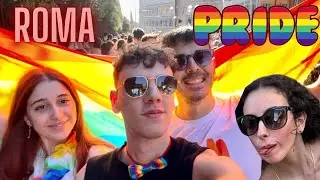 ANDIAMO AL ROMA PRIDE 2024 🏳️‍🌈 + MUKBANG 🍔 | Vlog 15/06/24