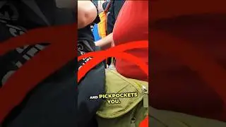 Avoid this SCAM on the Metro in Barcelona 🚨 #barcelona #barcelonascams #barcelonalife #pickpocket