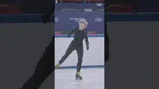 Practice with so much aura, it slows down time itself 🥶❄️ #MilanoCortina2026
