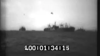 INVASION OF SOUTHERN FRANCE: USS TEXAS BOMBARDS COAST: PTs WITH RADAR DECEPTION BALLOONS LEAVE C...