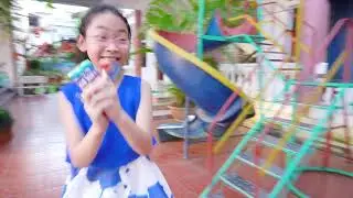 Learn Color   Fun indoor playground for family at play area   nursery rhymes song for baby