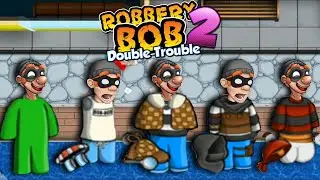 Robbery Bob 2 - All Costumes Funny Gameplay Part 9