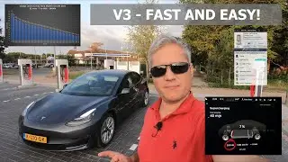 First V3 Supercharging Experience with Tesla Model 3 (2021 LG Battery)