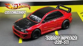 SUBARU IMPREZA 22B-STI - Hot Wheels Custom Car 