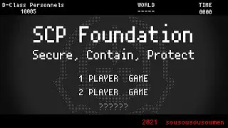 【SCP】SCP GAME【MAD】