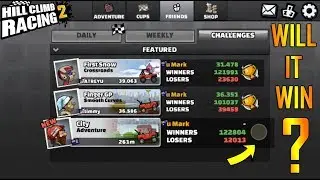 Hill Climb Racing 2 - Random Challenges | WIN AGAIN ? 🙄