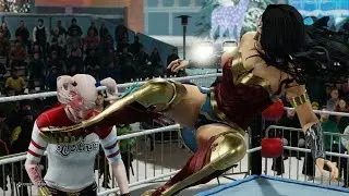 WWE 2K20 - Harley Quinn vs. Wonder Woman 😍