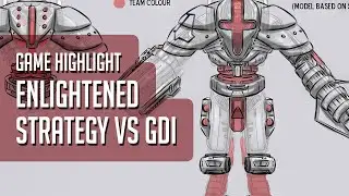 [C&C3: Kane's Wrath] Game Highlight - Enlightened Strategy vs GDI Factions