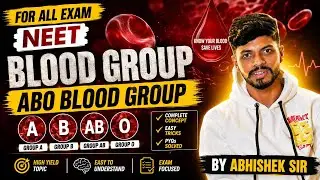Blood group in hindi 🧐 | ABO blood group 😱 | Antigen - Antibody | Human Blood | Bio with Abhi || 
