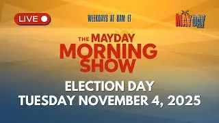 ELECTION DAY 2025 NYC, NJ, PA, CA:  Early Vote, Sherill, PA Court Fight, Trump 60 Minutes, Clooney