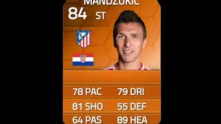 FIFA 14 MOTM MANDZUKIC 84 Player Review & In Game Stats Ultimate Team