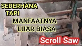review scroll saw, || gergaji ukir rakitan #woodcarving #carving #woodart #art #tutorial #scrollsaw