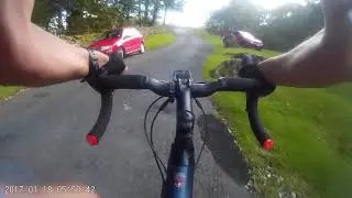 Hardnott Pass on our C2C, Seascale to Whitby and Flamborough.