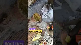 Wall ties mivan shuttering