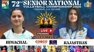 DAY 3 | WOMEN | RAJASTHAN VS HIMACHAL | 72ND SENIOR NATIONAL VOLLEYBALL CHAMPIONSHIP VARANASI 2026