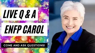 ENFP LIVE Q&A with Carol Linden of APTi, Association for Psychological Type International
