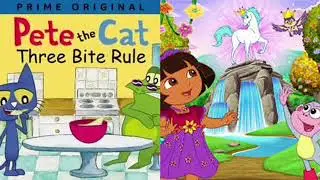 MERGED - Pete The Cat and Dora The Explorer Ride (Cars 3)