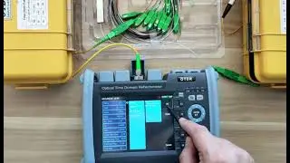 MAY600-P38 1625nm 38dB PON OTDR tests 1*16 PLC Splitter