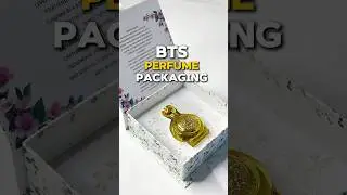 BTS perfume packaging #boxmaking #diy #boxdesign #packagingorders #packagingbox