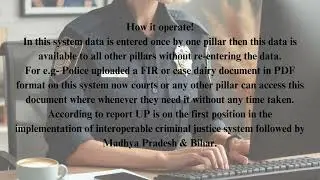 Inter-Operable Criminal Justice System