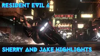 BEST OF RESIDENT EVIL 6 Sherry and Jake Highlights