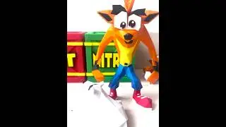 Crash Bandicoot figures (3D printer) #crashbandicoot #shorts