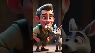 Once a beautiful story of donkey 🫏...   #cartoon #cartoonvideo #kidsvideo #kidscartoon #donkey