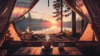 Warm Tea in the Woods | Warm Lofi for Cabin Relaxation & Calm Evenings