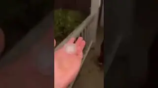 Cars damaged after severe hail storm in Central Texas