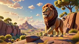 Leo Lion Shakes His Mane | Fun Animal Nursery Rhyme | Kids Songs and Baby Learning