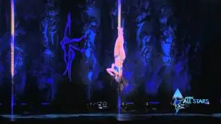 BAILEY HART - Pole Art competition performance - Aerial All Stars 2015