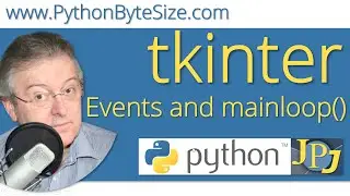 tkinter events and mainloop()