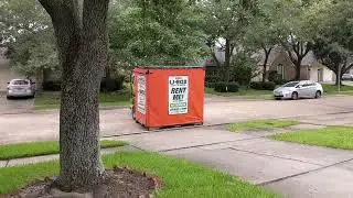 U Haul Container Box Delivery - Efficient!