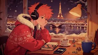Cozy Winter Nights in Paris 🗼 | Lofi Hip Hop Beats for Study, Relax & Sleep