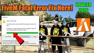 FiveM how to fix Early-Exit trap | FiveM Fatal Error Fix in 2026
