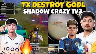 Tx 14 Finishes Wwcd 🚀✅ Team Xspark Destroy GodL 🔥🤯 Ninjajod Shadow On Fire 🔥