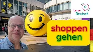 Shopping in Germany 🛍️ | Wichtige deutsche Wörter für Läden, Shops & Einkaufen
