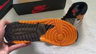 Air Jordan 1 High Light Curry GORE Tex Unboxed