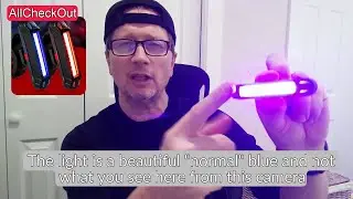 Victoper Bike Tail Light 2 Pack, 5 Modes With Blue Light, 350 mAh Rechargeable QUICK REVIEW