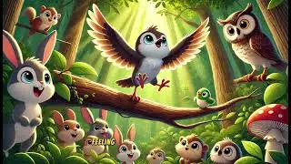 Benny the Bird's Big Flight Adventure! 🐦✨ | A Heartwarming Story of Courage and Friendship Male