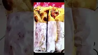 Street Style Egg Roll | Quick & Tasty 😋 #viral #youtubeshorts #tranding #cooking #youtube